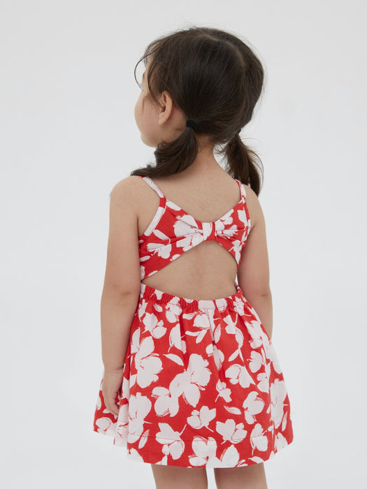 Baby Strappy Floral Dress