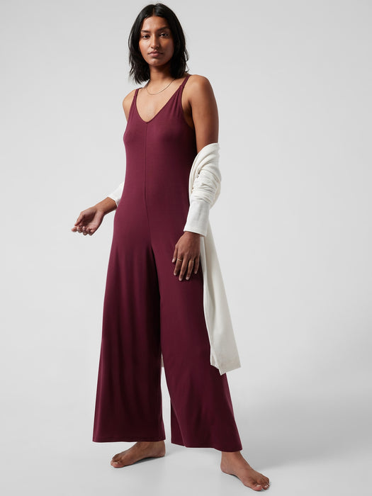 Nighttime Bliss Sleep V Neck Romper