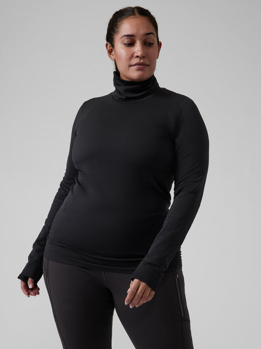Flurry Blizzard Seamless Turtleneck