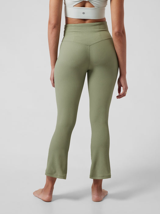 Elation Rib Crop Flare