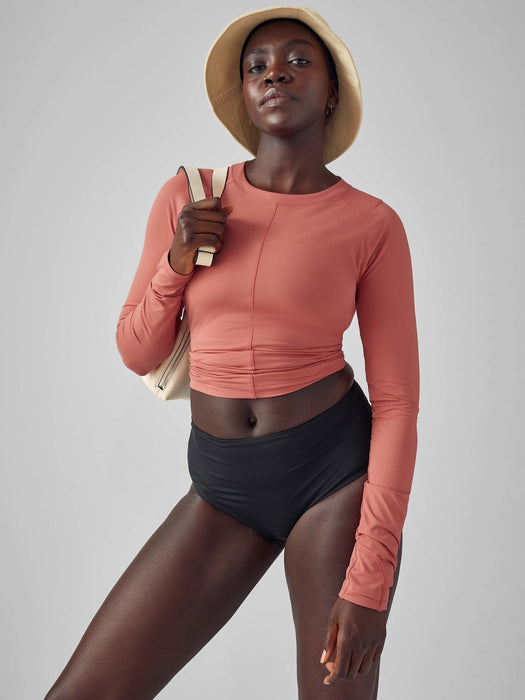 High Waist Swim Bottom