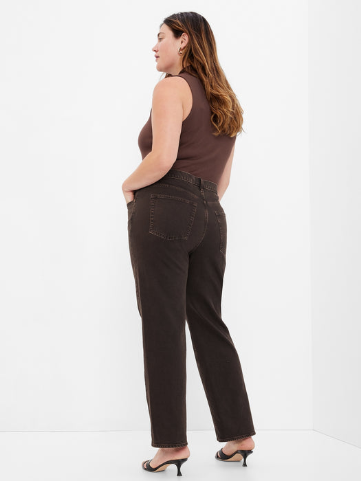 Mid Rise '90s Loose Jeans with Washwell