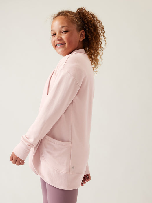 Athleta Girl Wrap &#39N Roll Sweatshirt 2.0