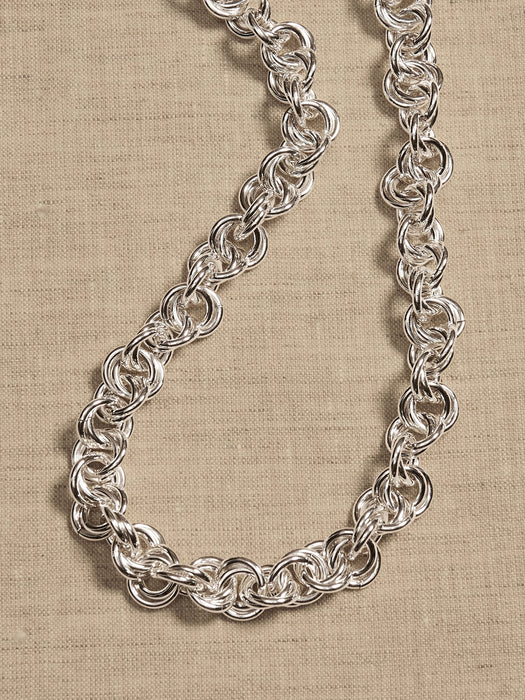 Ravena Link Necklace | Aureus + Argent