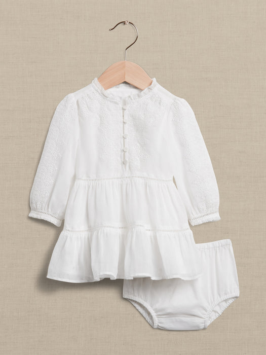 RAMIE EYELET DRESS FOR BABY