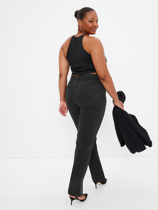 High Rise Organic Cotton '90s Loose Jeans with Washwell