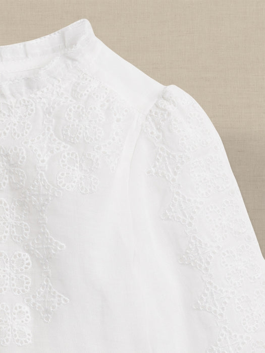 RAMIE EYELET DRESS FOR BABY