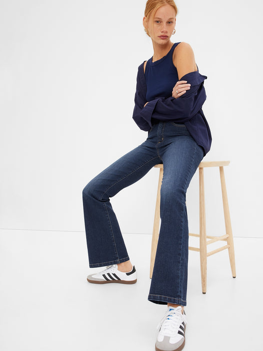 High Rise '70s Flare Jeans