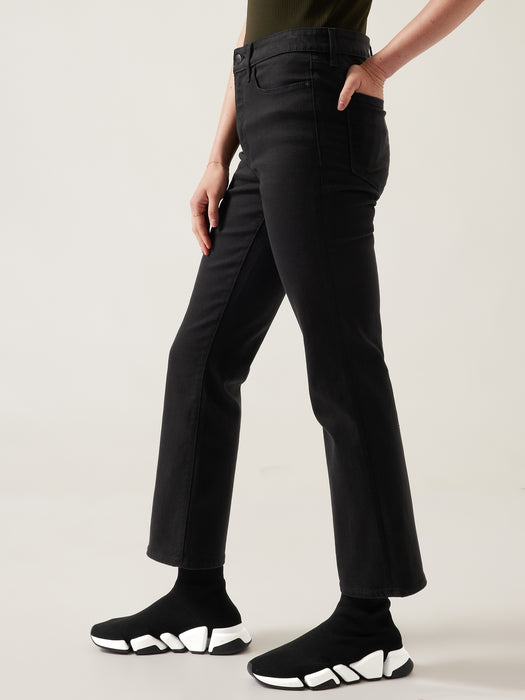 Flex Kick Flare Jean in Black