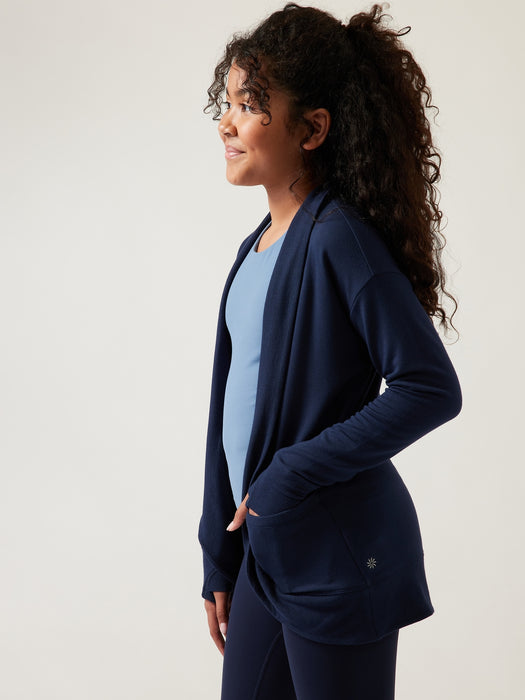 Athleta Girl Wrap &#39N Roll Sweatshirt 2.0