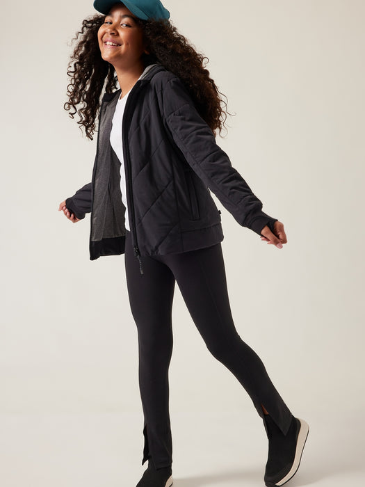 High Rise Chit Chat Split Hem Tight