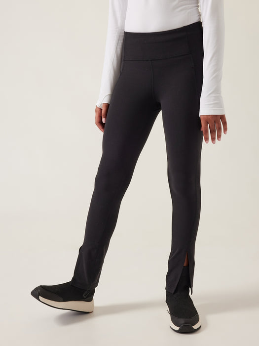High Rise Chit Chat Split Hem Tight