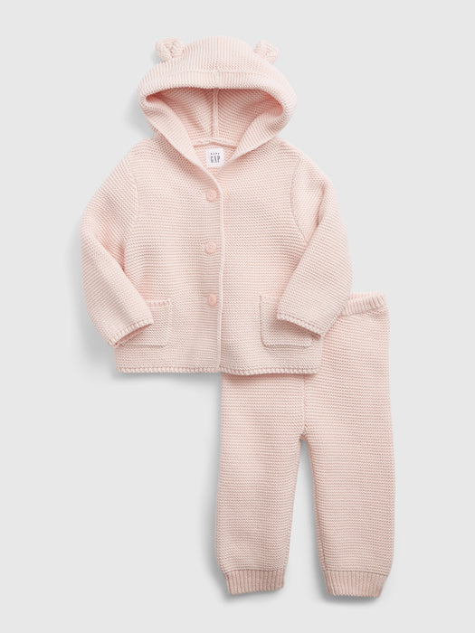Baby Bear Sweater Outfit Set