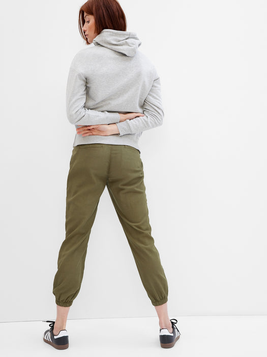 Maternity TENCEL&#153 Full Panel Utility Joggers