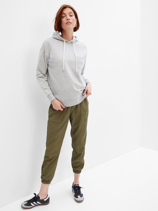 Maternity TENCEL&#153 Full Panel Utility Joggers