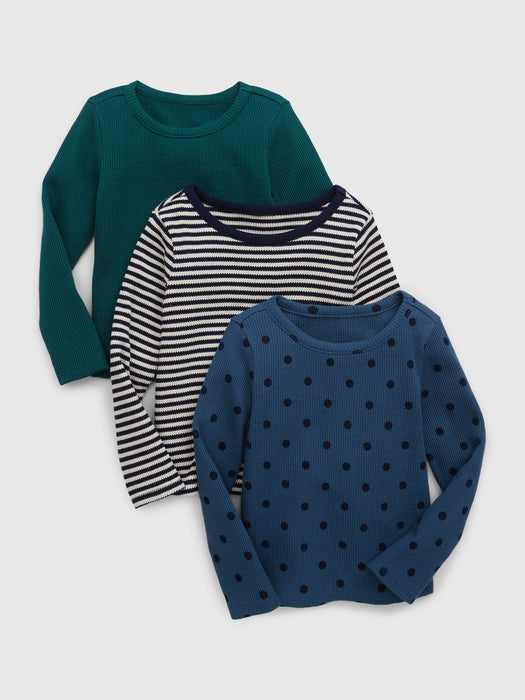 Toddler Waffle T-Shirt (3-Pack)