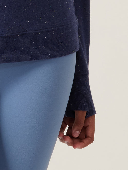 Warm Up Textured Sweatshirt