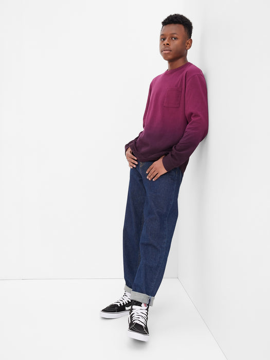 Teen 100% Organic Cotton Pocket T-Shirt