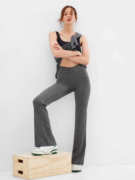 GapFit Brushed Jersey Flare Pants