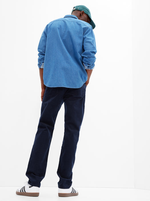 Slim Corduroy Pants in GapFlex with Washwell