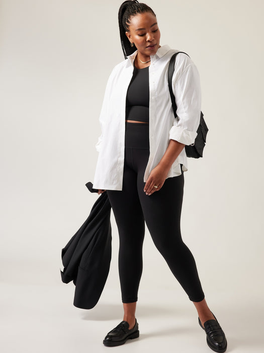 Oversized Poplin Top