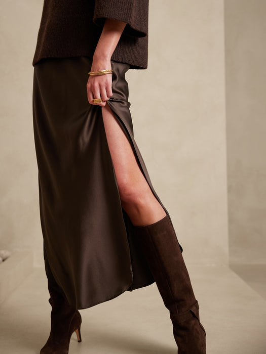 Dreamer Silk Maxi Skirt