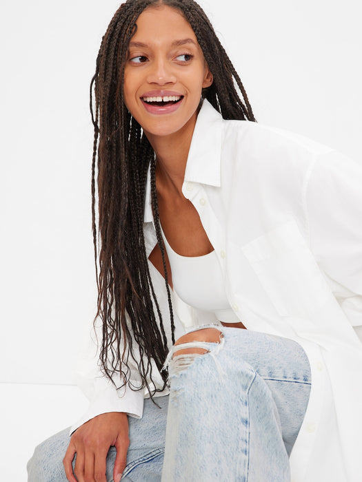 Low Rise Stride Wide-Leg Jeans