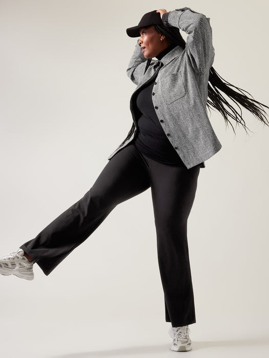 Textured Shirt Jacket