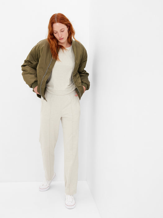 GapFit Brushed Jersey Tapered Pants