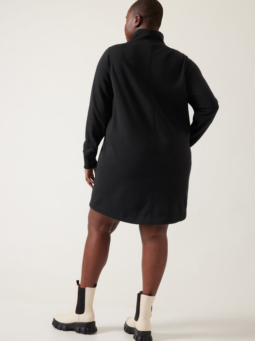 Cozy Karma Mock Neck Dress
