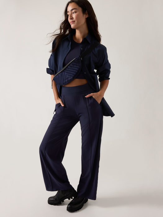 Oversized Poplin Top