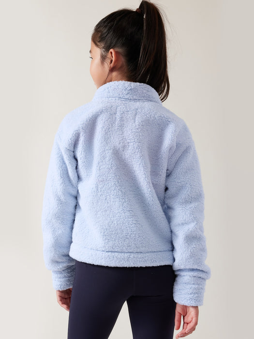 Athleta Girl So Toasty Tugga Sherpa Jacket