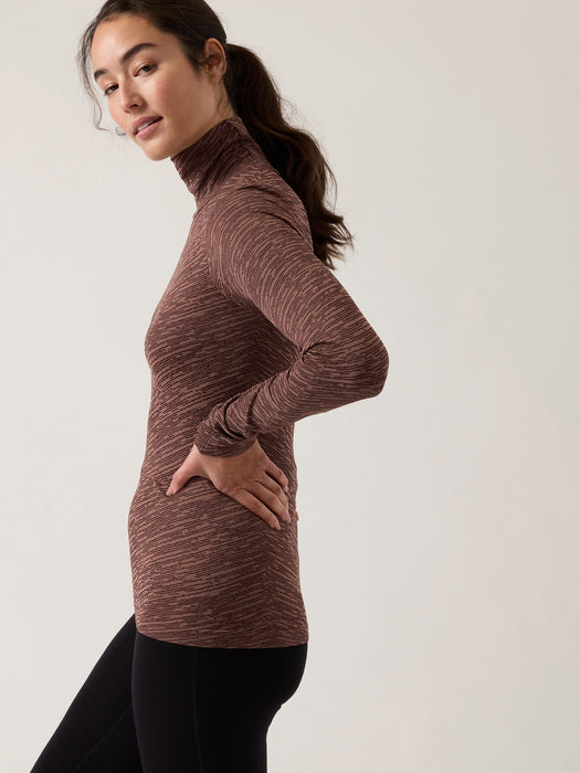 Flurry Seamless Turtleneck