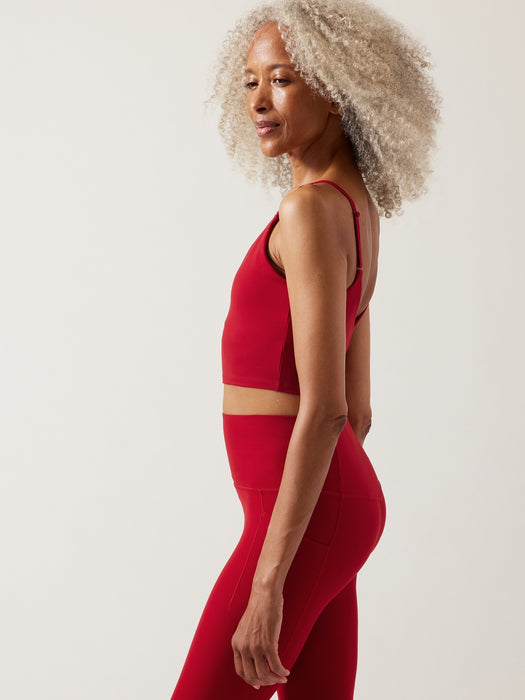 Elation V-Neck Crop A-C