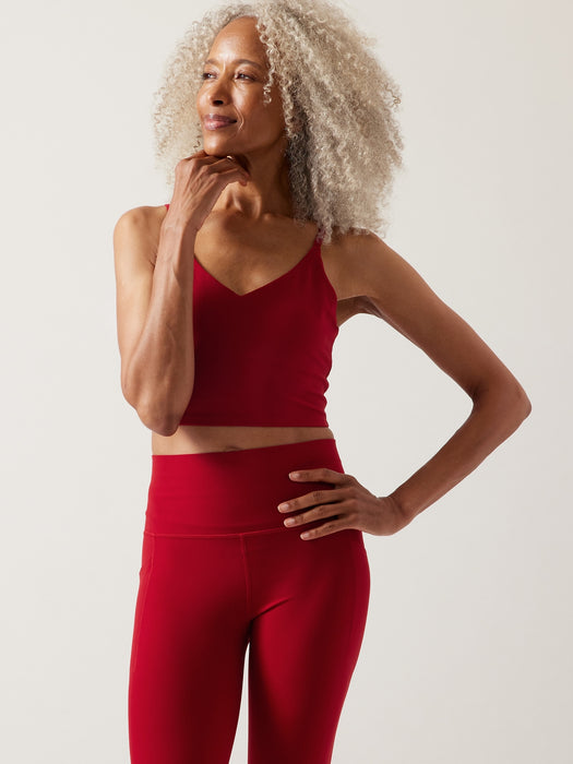 Elation V-Neck Crop A-C