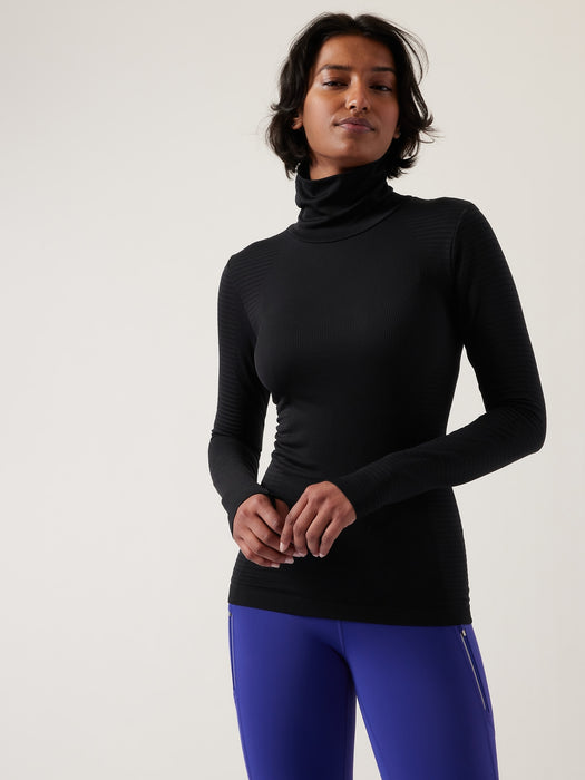 Flurry Blizzard Seamless Turtleneck