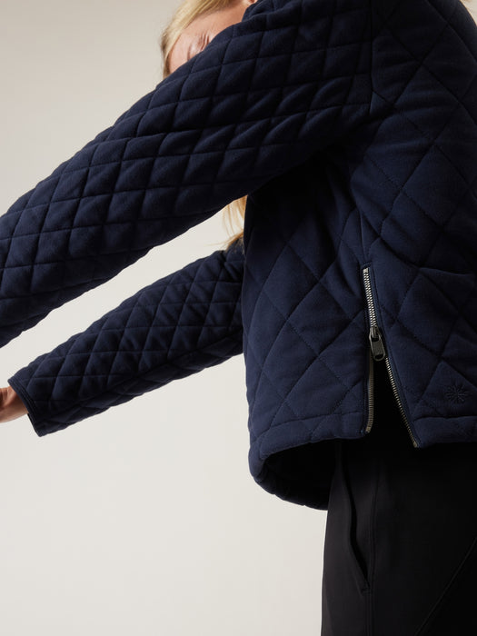 Retroplush Quilted Crewneck Sweatshirt