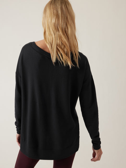 Coaster Luxe V&#45Neck Sweatshirt