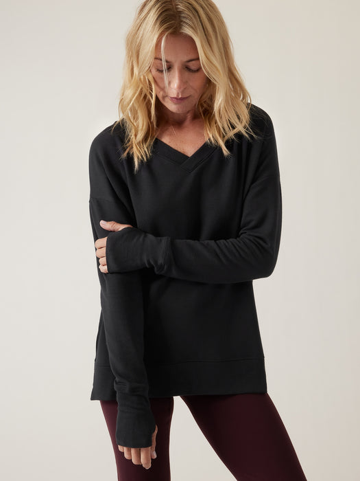 Coaster Luxe V&#45Neck Sweatshirt