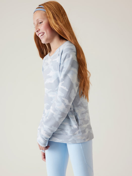 Athleta Girl Warm Up Sweatshirt