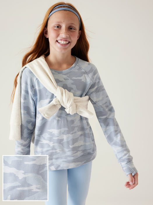 Athleta Girl Warm Up Sweatshirt