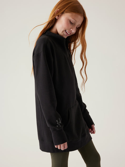 Athleta Girl RetroActive Half Zip