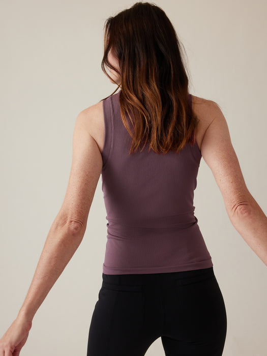 Renew Seamless Mock Neck Tank