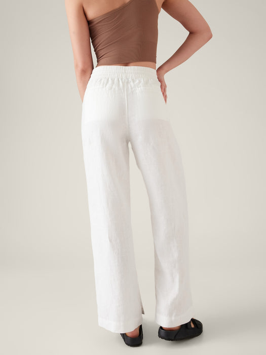 Retreat Linen Wide Leg Pant