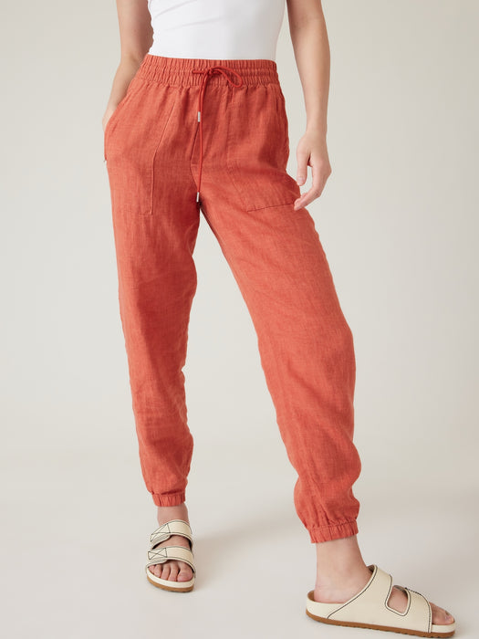 Retreat Linen Jogger