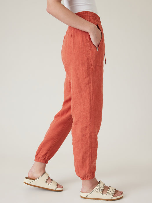 Retreat Linen Jogger
