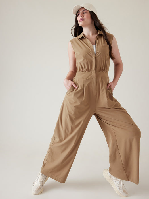 Brooklyn Heights Wide Leg Jumpsuit