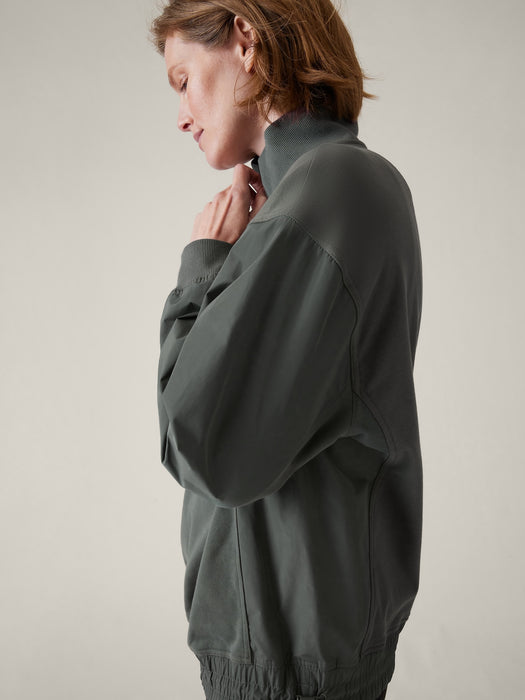 Triumph Hybrid Half Zip Sweatshirt