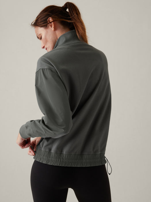 Triumph Hybrid Half Zip Sweatshirt