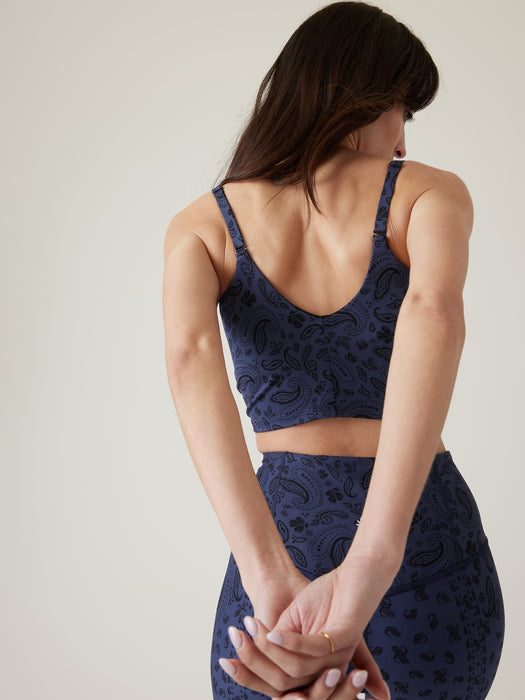 Elation V&#45Neck Longline Bra D&#45DD